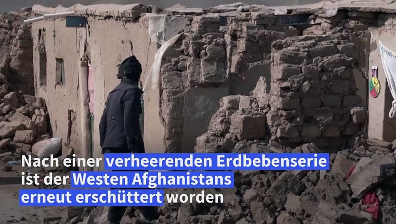 Neues Erdbeben: Afghanistan kommt nicht zur Ruhe