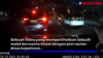 Ancam Pengendara dengan Tongkat Besi, Pengemudi Mobil Berplat Nomor Kepolisian Viral di Medsos
