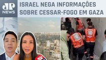 Amanda Klein e Claudio Dantas analisam força humanitária para resgate na fronteira com Egito