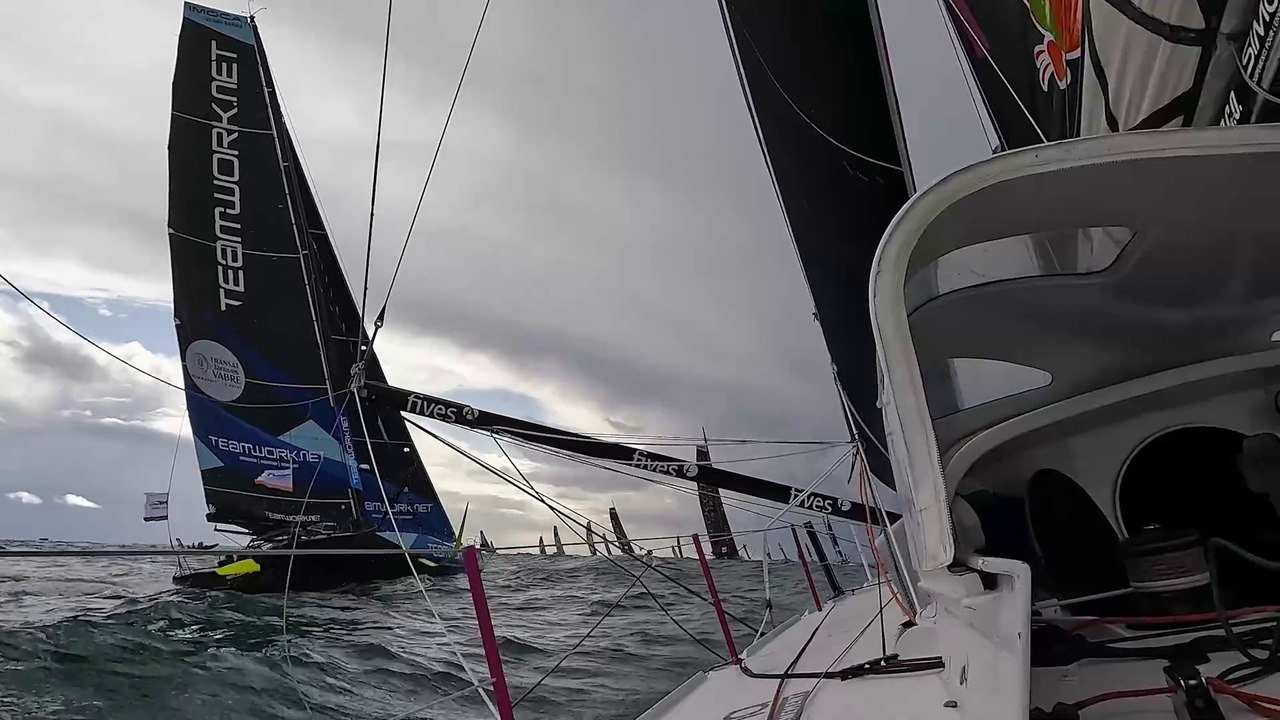 Transat Jacques Vabre Normandie Le Havre 2023 :  FIVES GROUP-LANTANA ENVIRONNEMENT - LOUIS DUCRÉMI AUBRUN