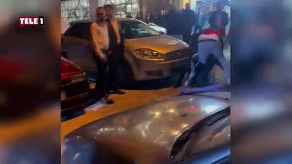 Gelinle damadın en mutlu günü zehir oldu! Davetliler tekme tokat birbirine girdi