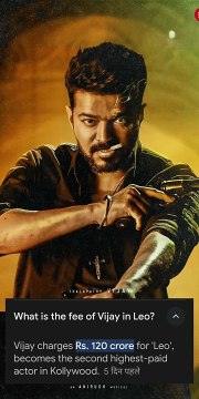 Leo Movie Budget | Leo Movie Actors Fees #thalapathyvijay #lokeshkanagaraj #lokeshcinematicunivers