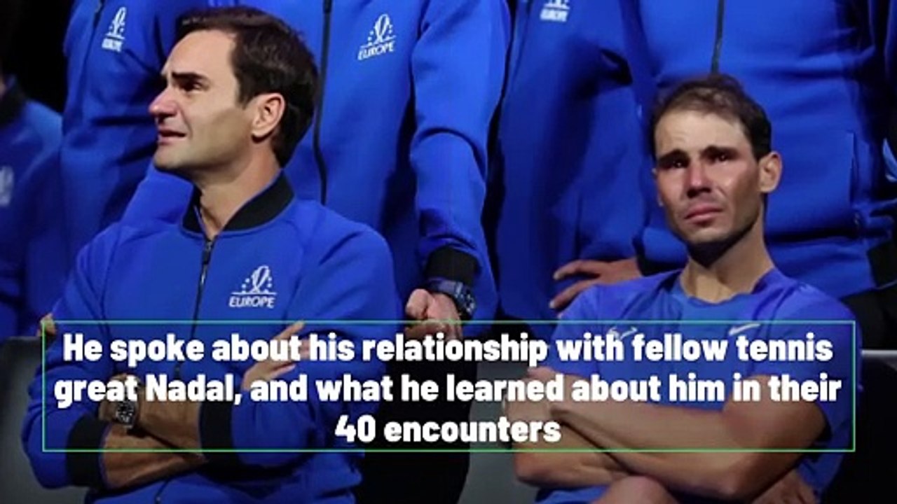 Roger Federer claims Nadal is “Tiger in a cage”...