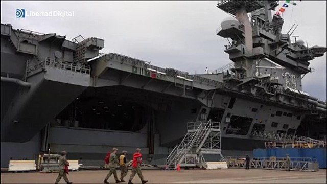 Así es el nuevo portaaviones que USA acaba de enviar al Mediterráneo para ayudar a Israel