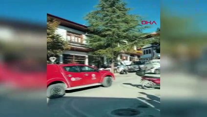 Un camion-citerne est devenu incontrôlable et s'est écrasé sur les lieux de travail