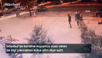 İstanbul'da akılalmaz dolandırıcılık! Çakmakları külçe altın diye sattı