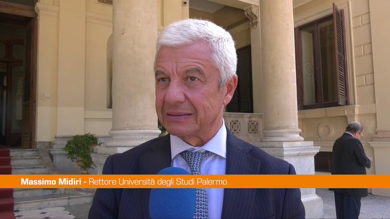 Università Palermo, Midiri“In mensa alimentazione per stile vita sano"