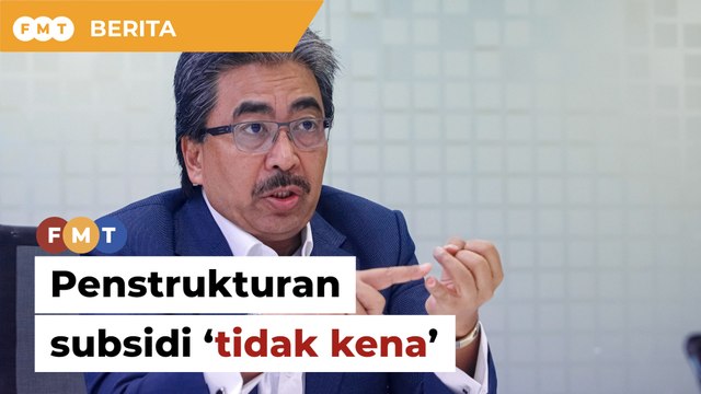 Malaysia negara kaya, tetapi penstrukturan subsidi banyak ’tidak kena’