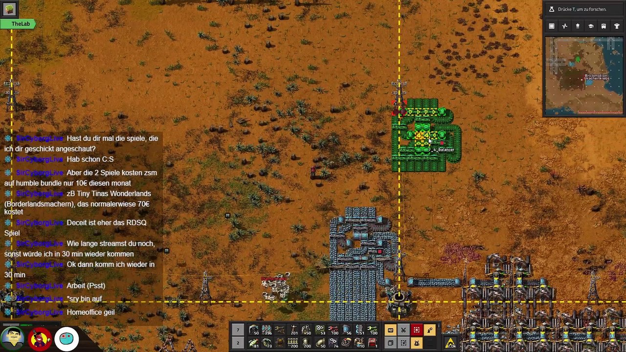 Balancer-Unterricht mit DK | Factorio 51