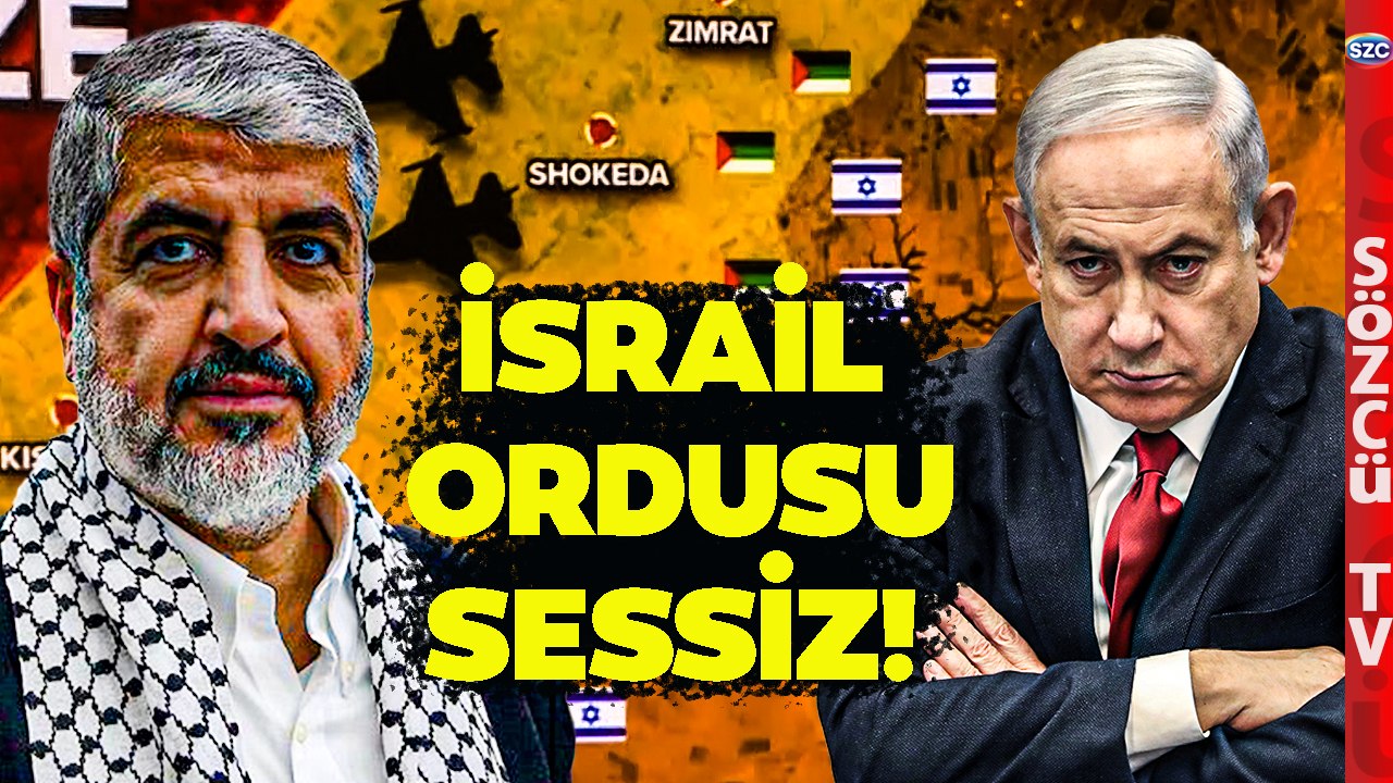 İsrail Ordusunda Tanklar Uçaklar ve Askerler Durdu Bekliyor! Netanyahu'dan Ses Yok