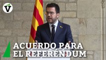 Aragonès defiende un referéndum sobre la independencia de Cataluña donde participe el pueblo catalán