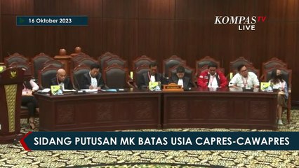 Hakim Saldi Isra Singgung Nama Gibran Sampaikan Dissenting Opinion Syarat Pengalaman Kepala Daerah