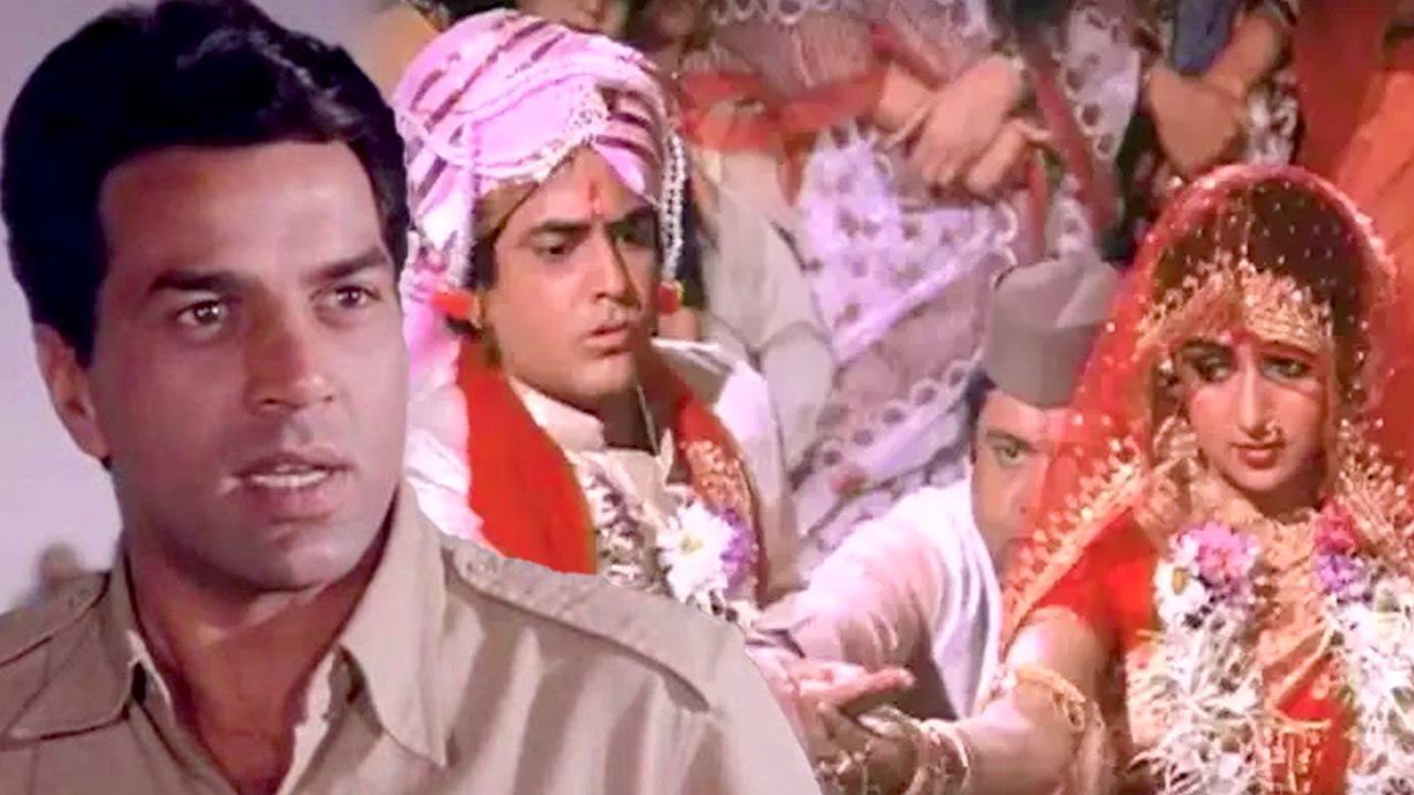 जब Hema Malini-Jeetendra की शादी में घुस आए Dharmendra और मचा दिया था हंगामा, फिर हेमा के पिता को धर्मेन्द्र को डांटना पड़ा था