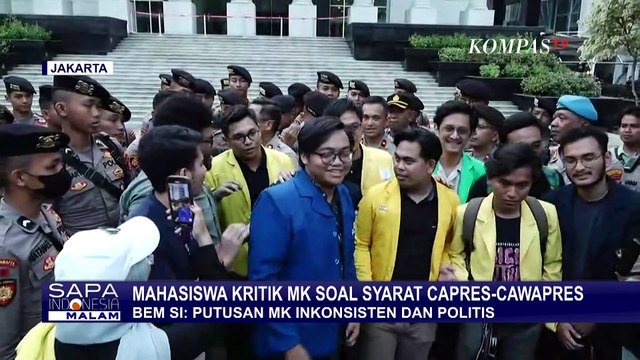 BEM Seluruh Indonesia Kritik MK Soal Syarat Capres-Cawapres, Dinilai Cenderung Politis
