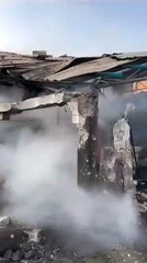 Yahudi zulümde sınırları aştı! BM'nin erzak deposunu vurdular