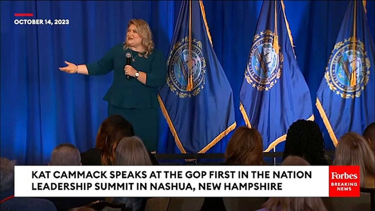 Florida Republican Rep. Kat Cammack Tears Into Biden, Democrats At Major New Hampshire GOP Event: 'You Know What Stinks About Joe Biden?'