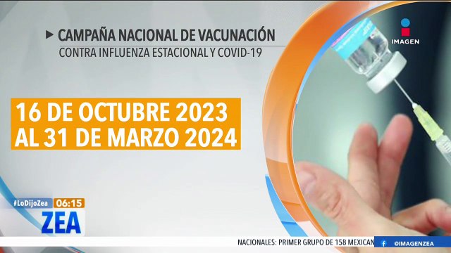 Hoy inicia la campaña de vacunación contra Covid-19 e influenza estacional