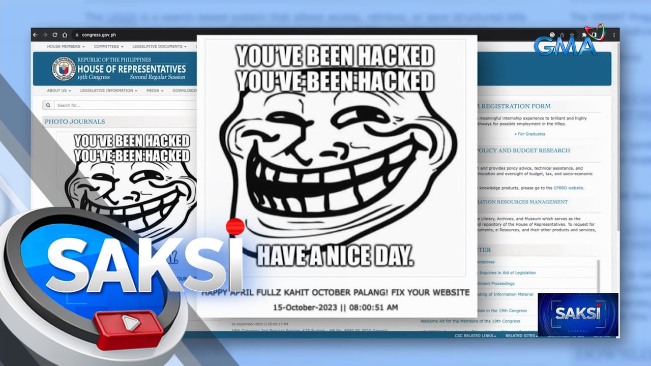 Local hackers, hinihinalang nasa likod ng pangh...