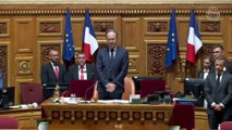 «La République a de nouveau été prise pour cible» : hommage du Sénat au professeur Dominique Bernard