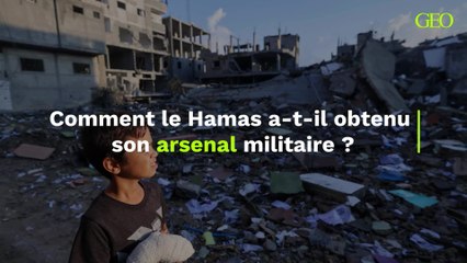 Comment le Hamas a-t-il constitué son arsenal militaire ?
