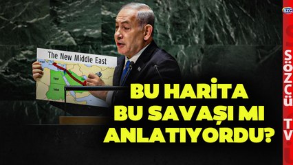 Uzman İsim Netanyahu'nun BM'de Gösterdiği Haritayı Deşifre Etti! Bu Savaş Planlandı mı?
