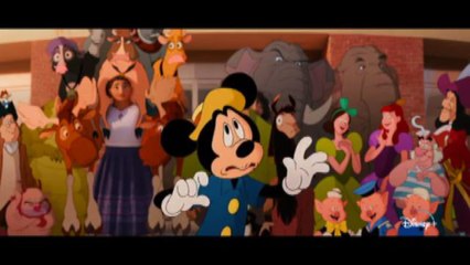 I 100 anni di Disney nel cortometraggio Once Upon a Studio