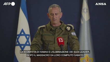 Israele:  "Hamas non controllera' Gaza militarmente ne' politicamente"