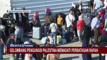 Rombongan Warga Palestina Ramai-Ramai Mengungsi Seiring Ancaman Serangan Darat Israel
