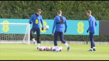 Euro 2024, l'Inghilterra si allena in vista del match con l'Italia