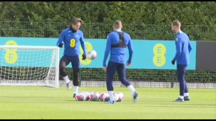 Euro 2024, l'Inghilterra si allena in vista del match con l'Italia