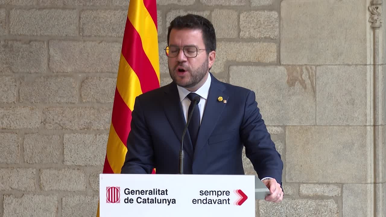 Aragonès: "Un referéndum sobre la independencia de Cataluña puede ser una solución para resolver el conflicto político con el Estado"