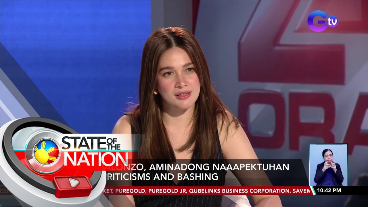 Bea Alonzo, aminadong naaapektuhan ng criticisms and bashing | SONA