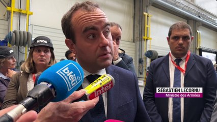 Le Ministre des Armées en visite à l'entreprise Nexter