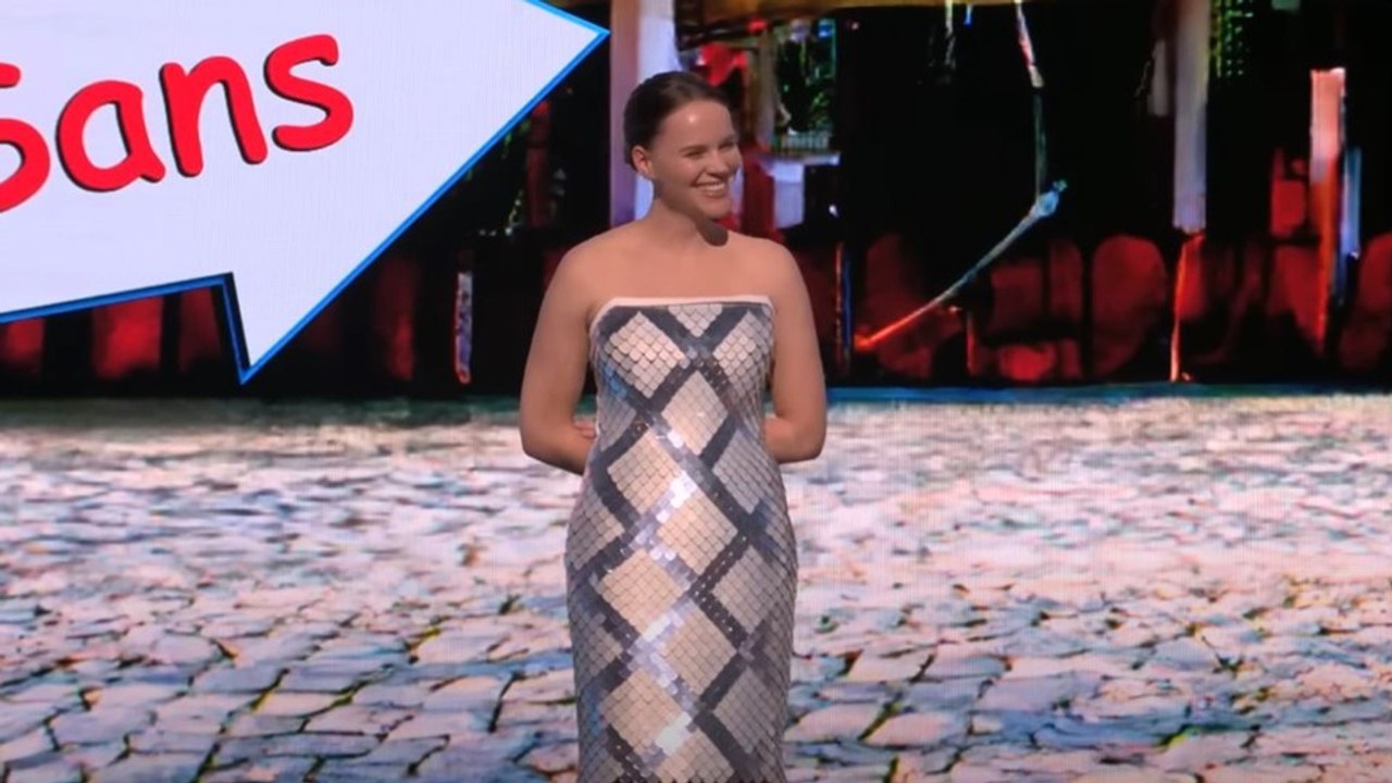 Adobe Primrose - Ein Kleid mit Muster auf Knopfdruck