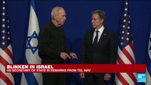 'The price will be high, but we are going to win', Israeli defence minister tells Blinken
