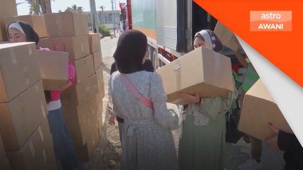Kumpulan bantuan kemanusiaan 'tersadai' di Rafah, tunggu sempadan dibuka