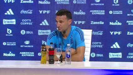 La reflexión de Scaloni sobre Messi y su cercana retirada