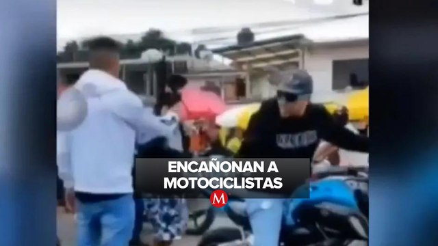Motociclistas son agredidos por un hombre armado en Morelos