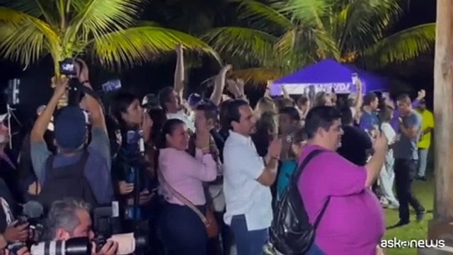 Grande festa in Ecuador per Daniel Noboa eletto nuovo presidente