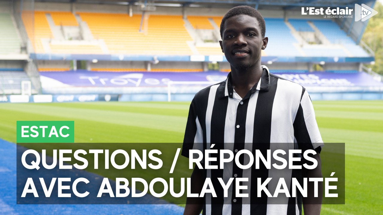 Questions / Réponses avec Abdoulaye Kanté, élu joueur de l'Estac du mois de septembre 2023