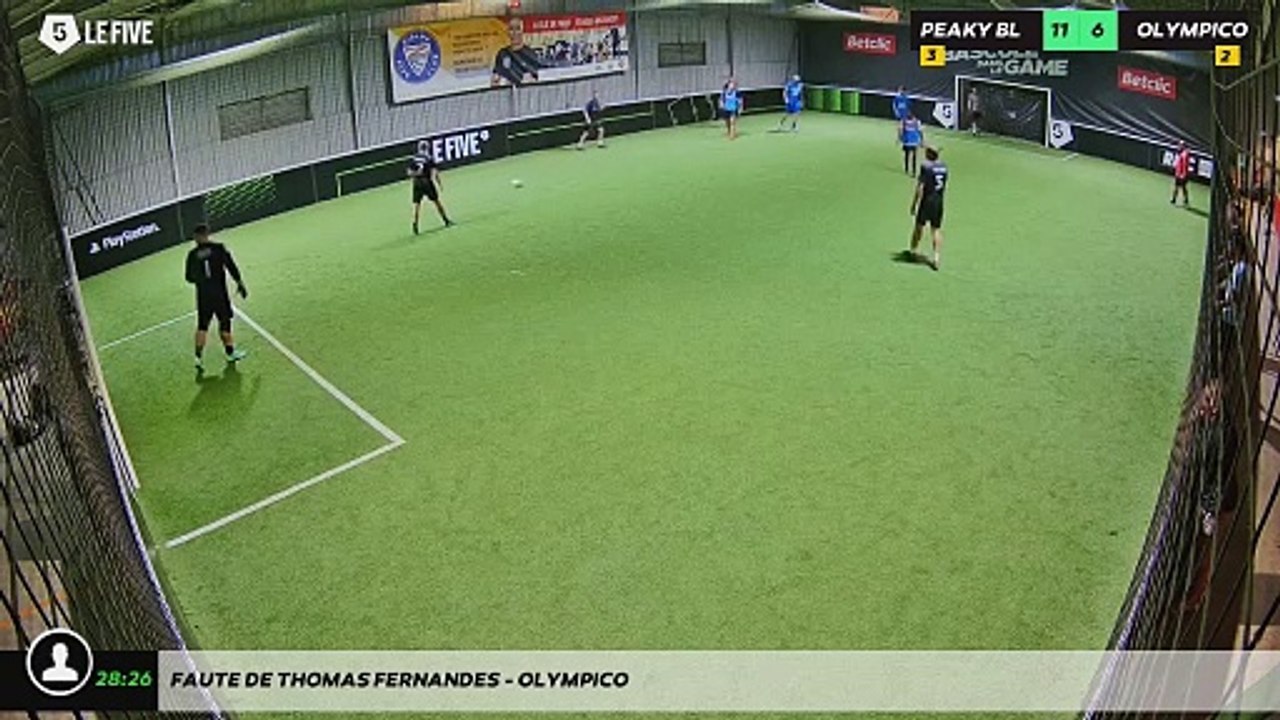Faute de Thomas Fernandes - OLYMPICO