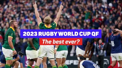 Were the Rugby World Cup quarter-finals the best ever?