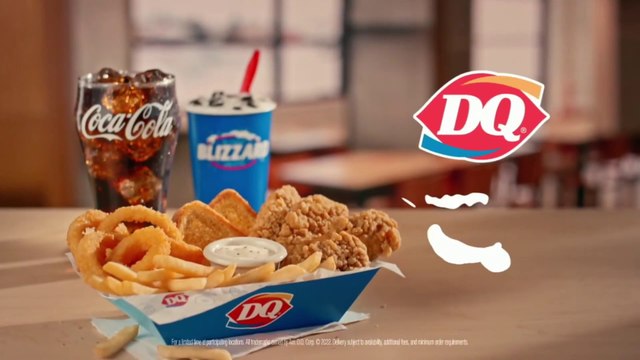 Dairy Queen Commercial 2023 • (USA) • Chicken Strips Basket With Fries and Onion Rings