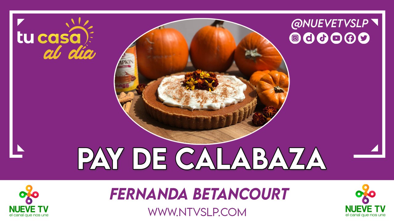 Pay de calabaza