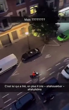 Allah Akbar le terroriste islamiste de Bruxelles sillonnent les rues de Bruxelles