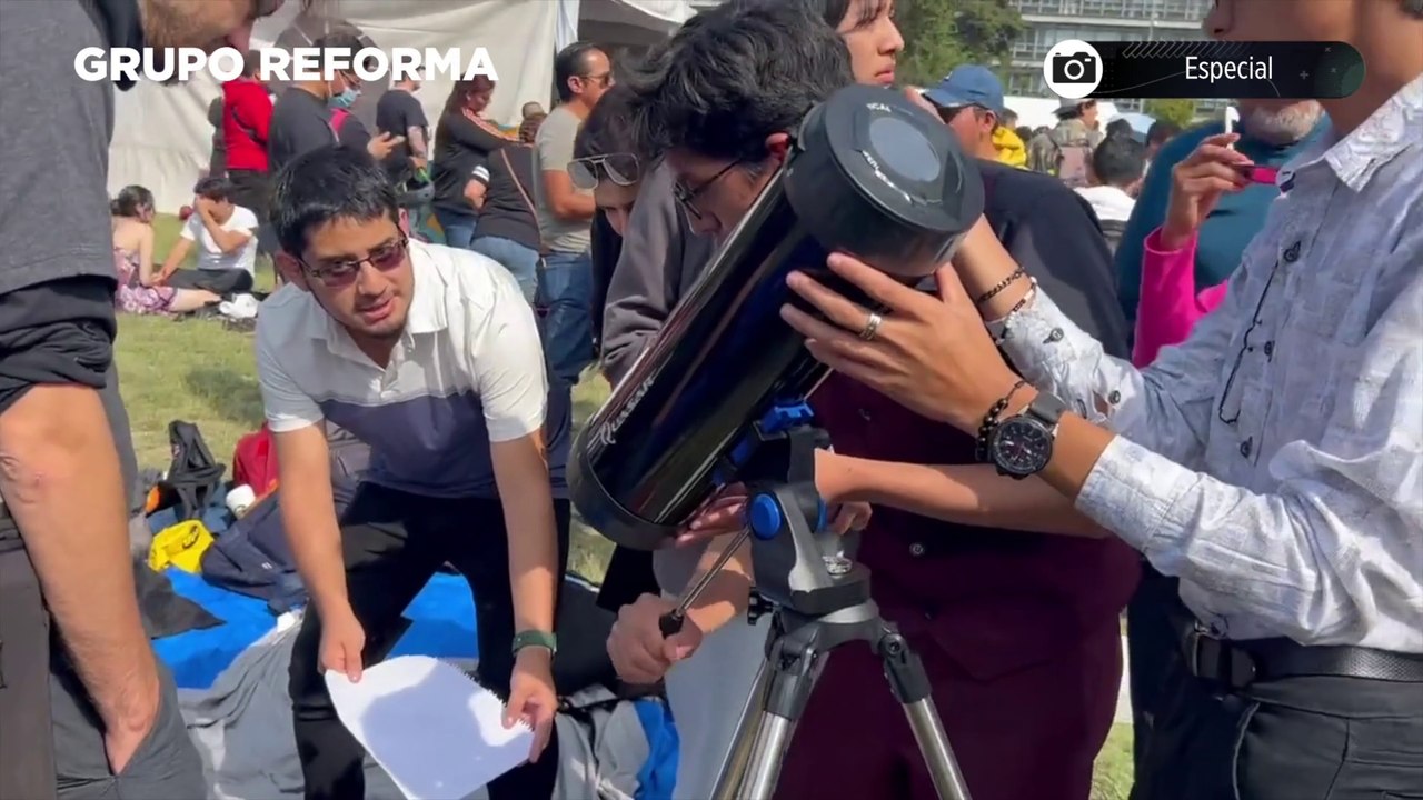 El show del eclipse de sol anular