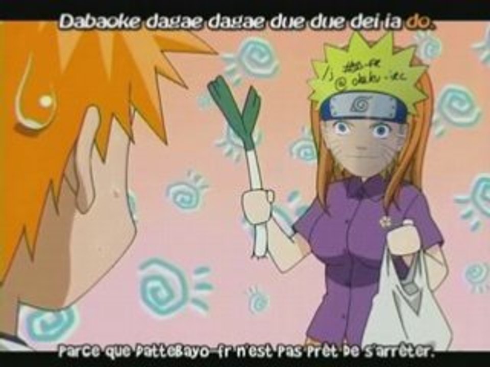 Bleach i plane su naruto(Bleach décone sur naruto)
