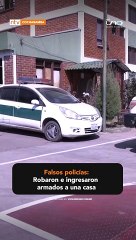 Falsos policías ingresaron a robar a una vivienda