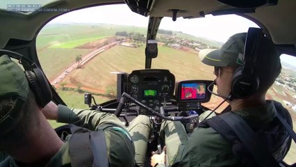 Com apoio do helicóptero da PM, PRF aprende 397 kg de maconha que seguiam para Alto Piquiri