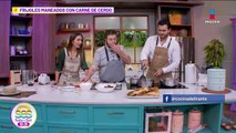 Prepara Frijoles maneados con carne de cerdo con el Chef José Miguel García